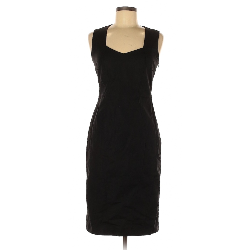 Piazza Sempione Timeless Classic Black Sheath Dress – IT 42 / Approx. US 6